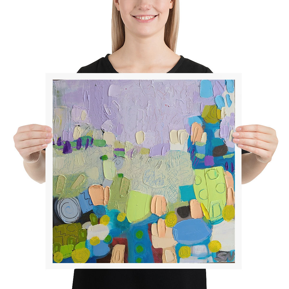 Thumbnail: Relaxing moments Photo paper poster