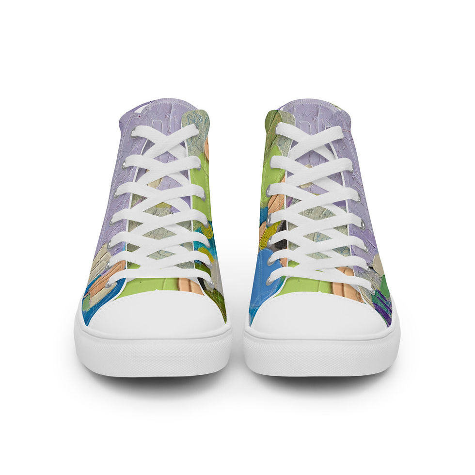Thumbnail: Women’s high top canvas shoes