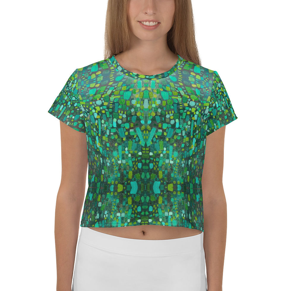 Thumbnail: All-Over Print Crop Tee