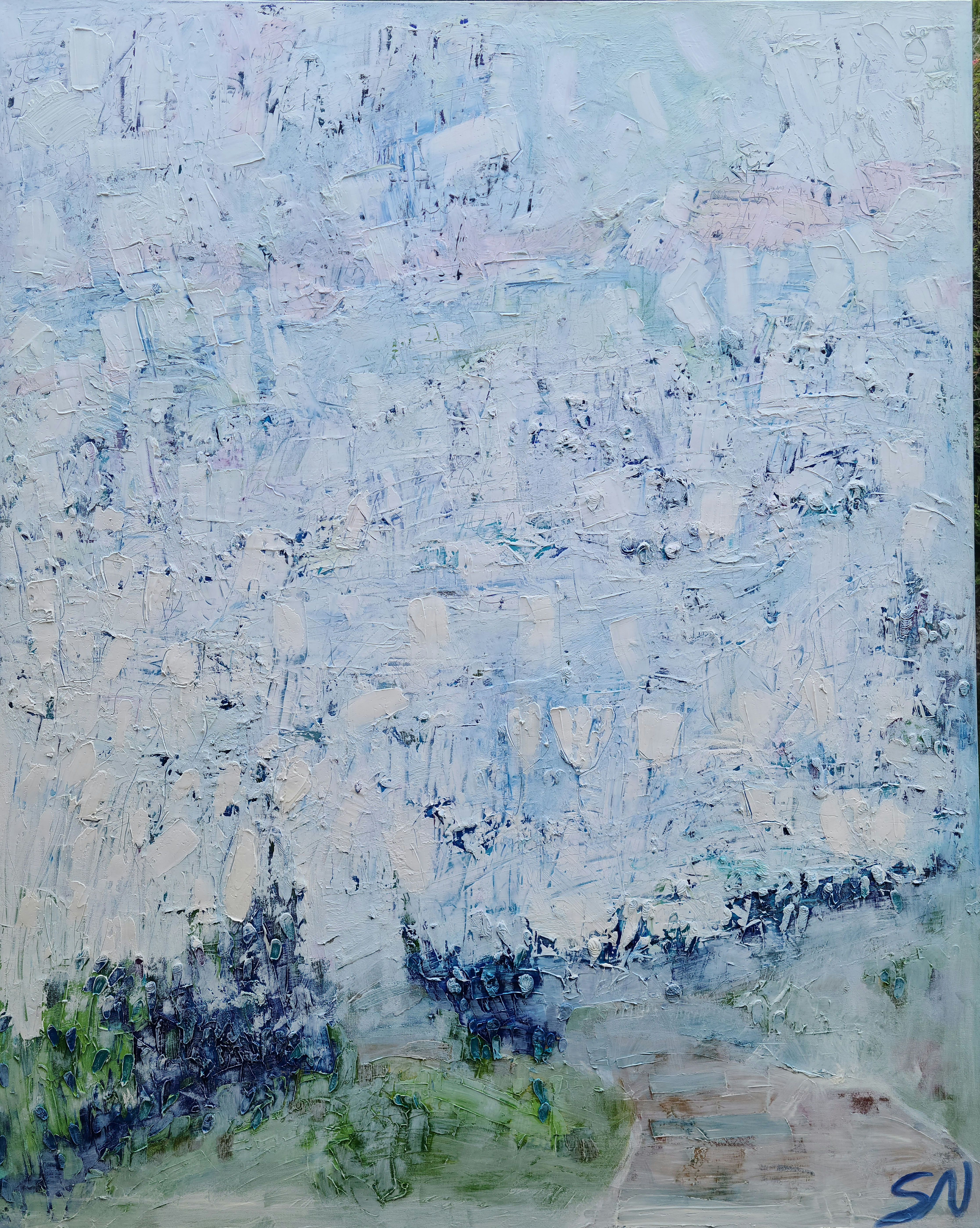 The big white one 48 x 60