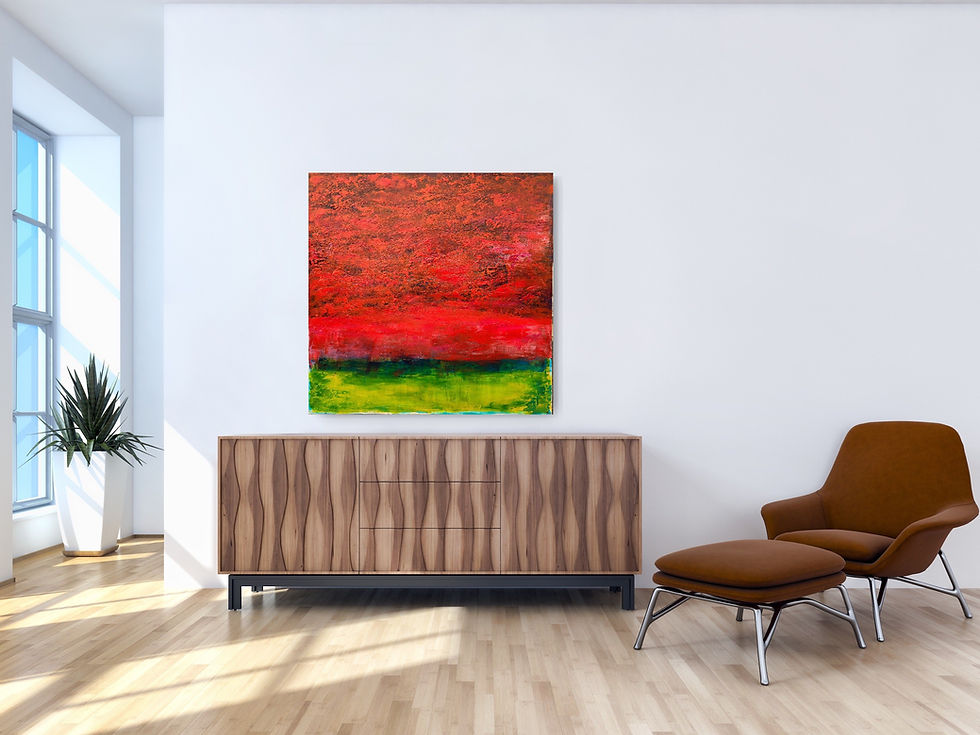 Thumbnail: In Situ, Sailors Delight, original painting by Stacy Neasham, AnAbstractedView