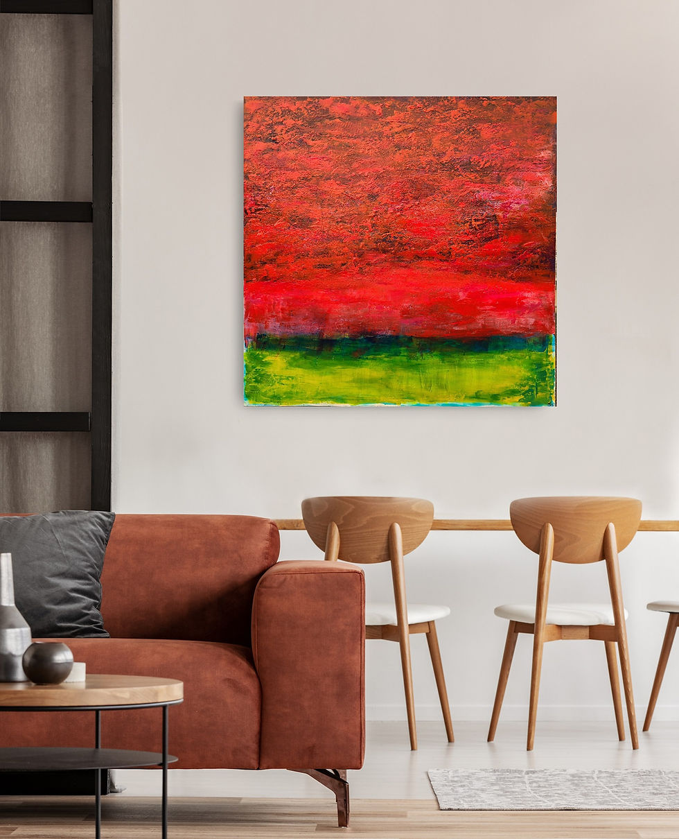 Thumbnail: In Situ, Sailors Delight, original painting by Stacy Neasham, AnAbstractedView