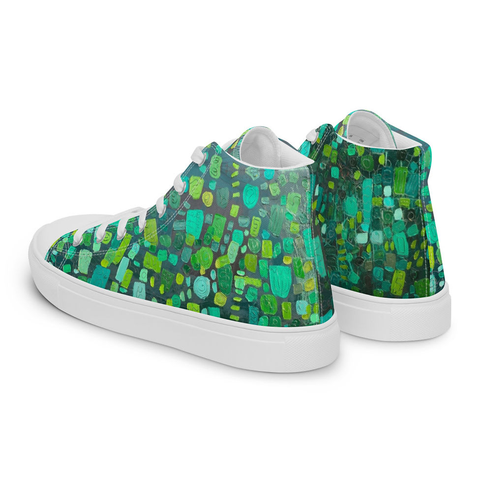 Thumbnail: Women’s high top canvas shoes