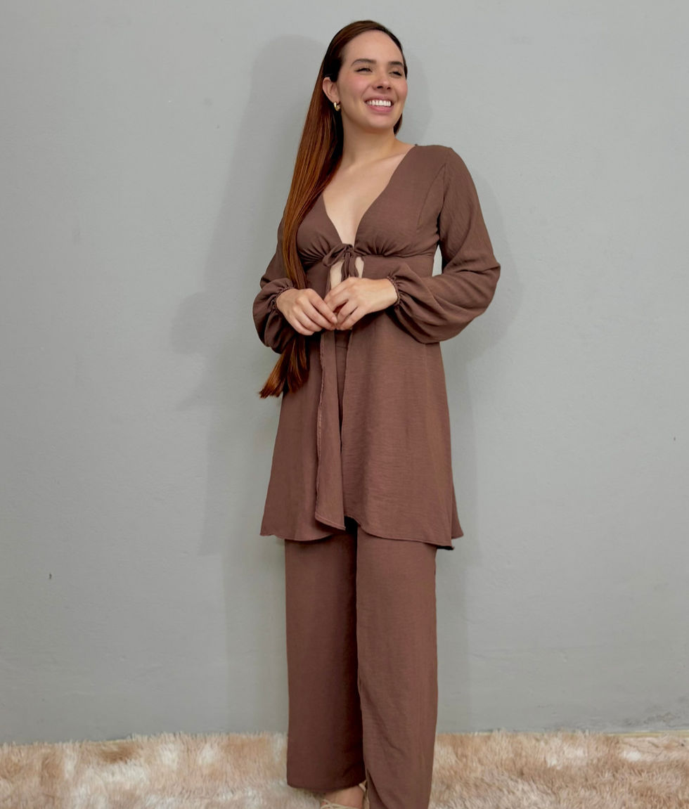 Miniatura: Calça pantalona