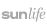 Sunlife logo in grey text