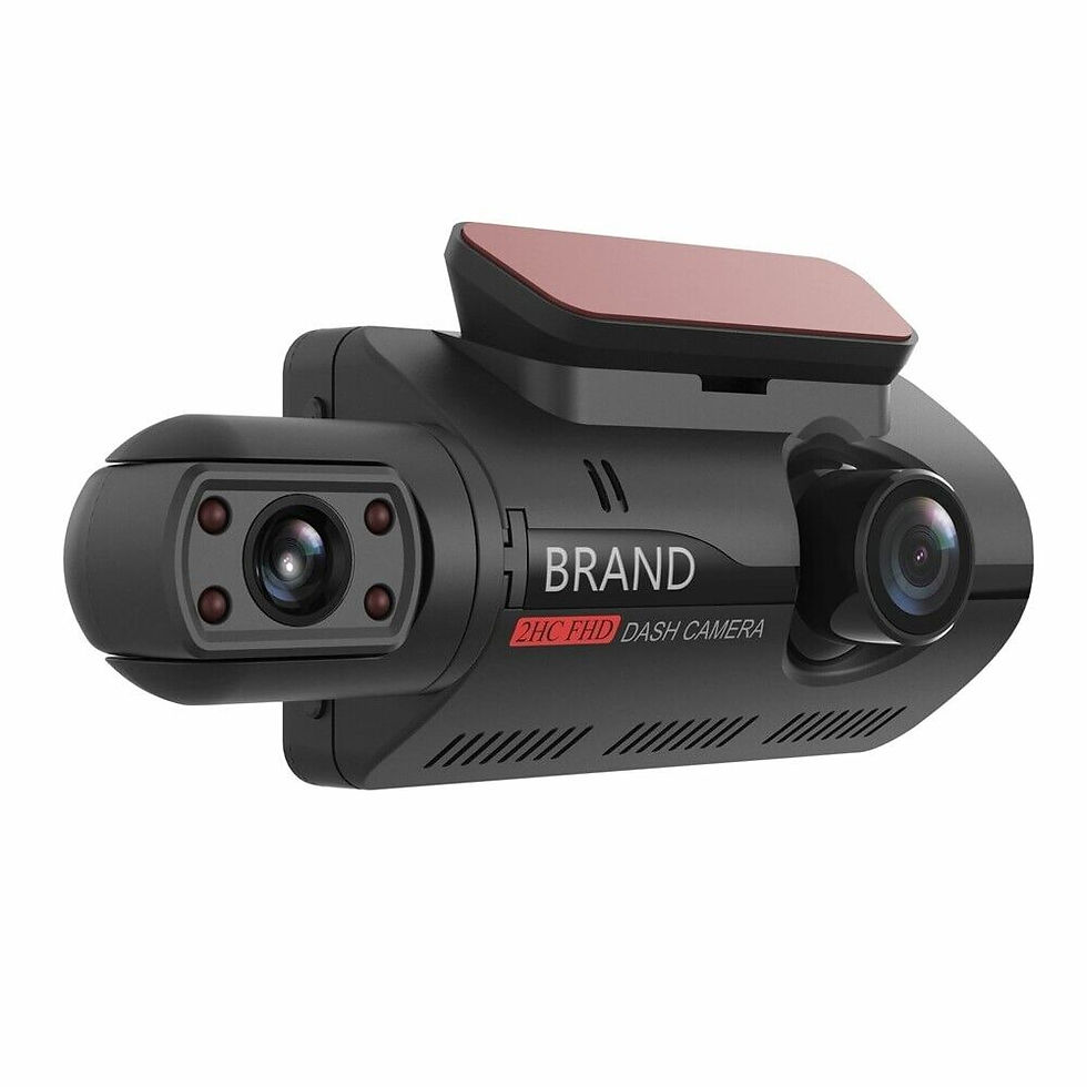Thumbnail: 1080P Dual Lens Car DVR Dash Cam Video Recorder G-Sensor Front And Inside Camera