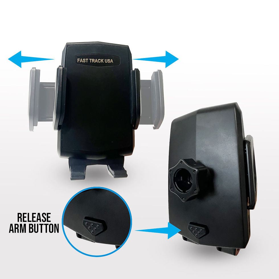 Thumbnail: Car Phone Mount Holder with Long Neck Anti Shake Cradle