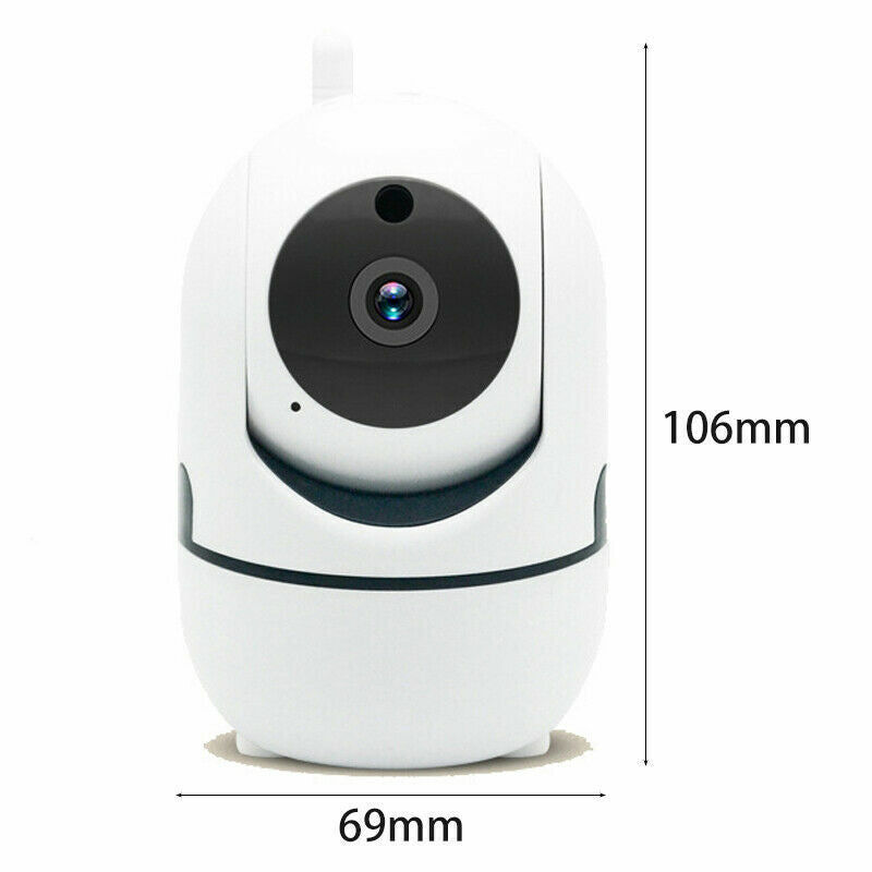 Thumbnail: 1080P WiFi Wireless Indoor Home Security Camera Night Vision Baby Pet Monitor