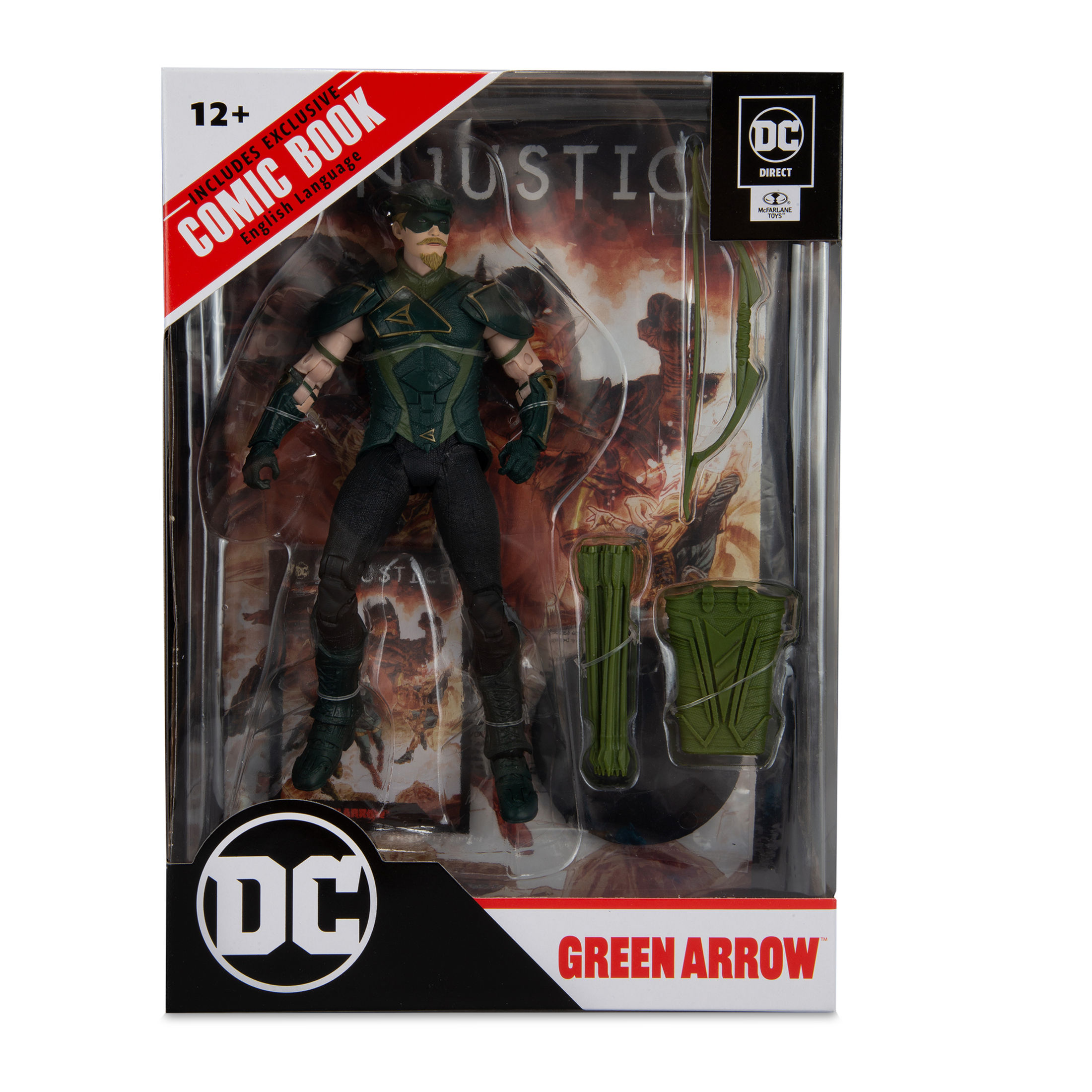 Dc Gaming - Injustice 2 - Green Arrow Page Punchers 7” Scale Action Figure