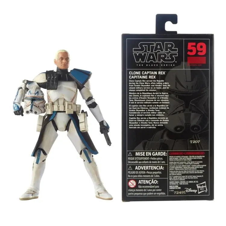 Thumbnail: Star Wars: The Black Series 6" Clone Captain Rex (The Clone Wars) Action Figure