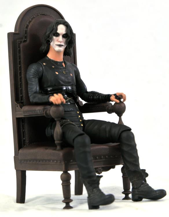 Thumbnail: The Crow - Crow in Chair SDCC 2021 US Exclusive Deluxe Figure