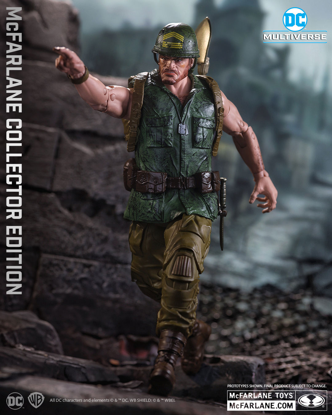 DC Multiverse - Sergeant Rock Collector Edition Action Figure