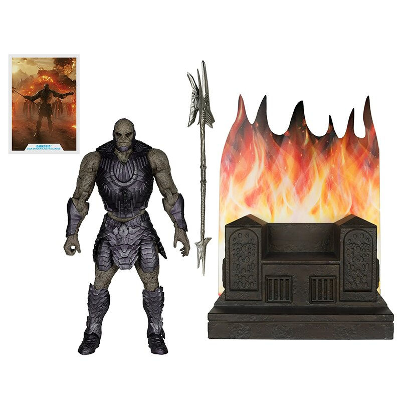 Thumbnail: DC Multiverse - Darkseid With Armour & Throne (ZS Justice League) Gold Label Meg