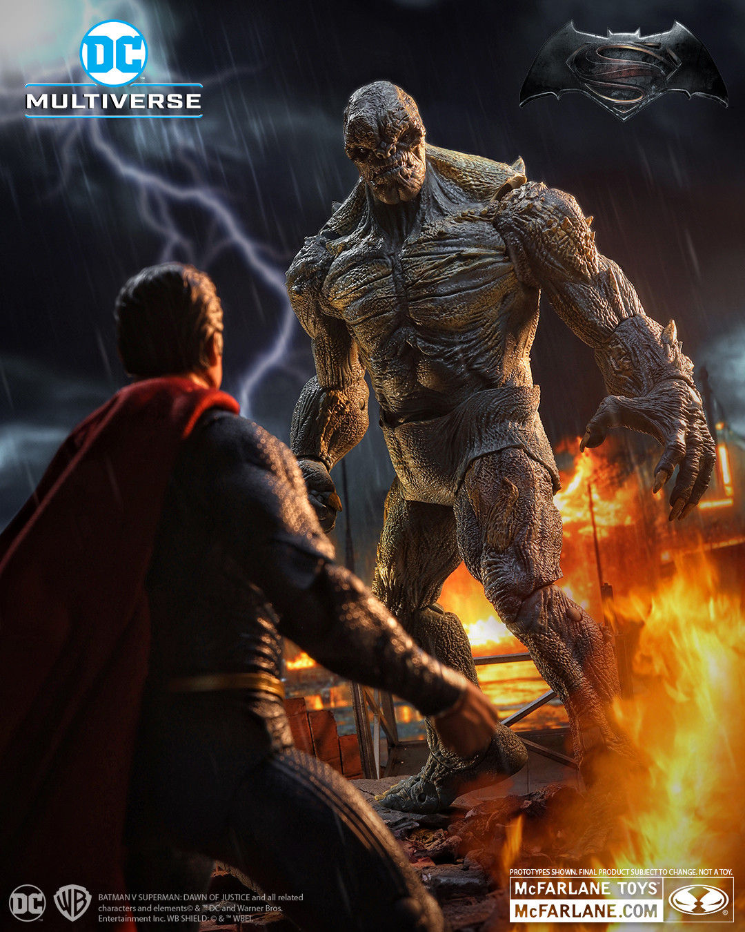 DC Multiverse - BvS: Dawn Of Justice - Doomsday™ & Superman  2pk Action Figures