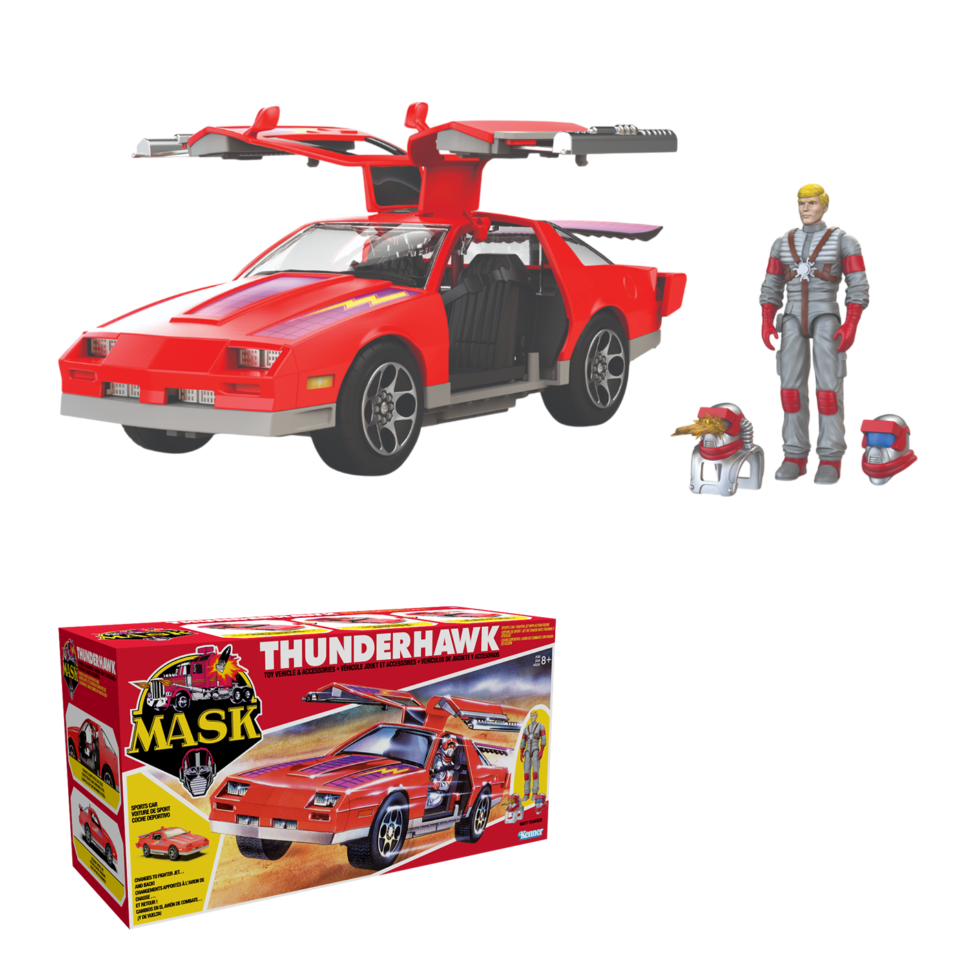 M.A.S.K. - Thunderhawk Vehicle Figure