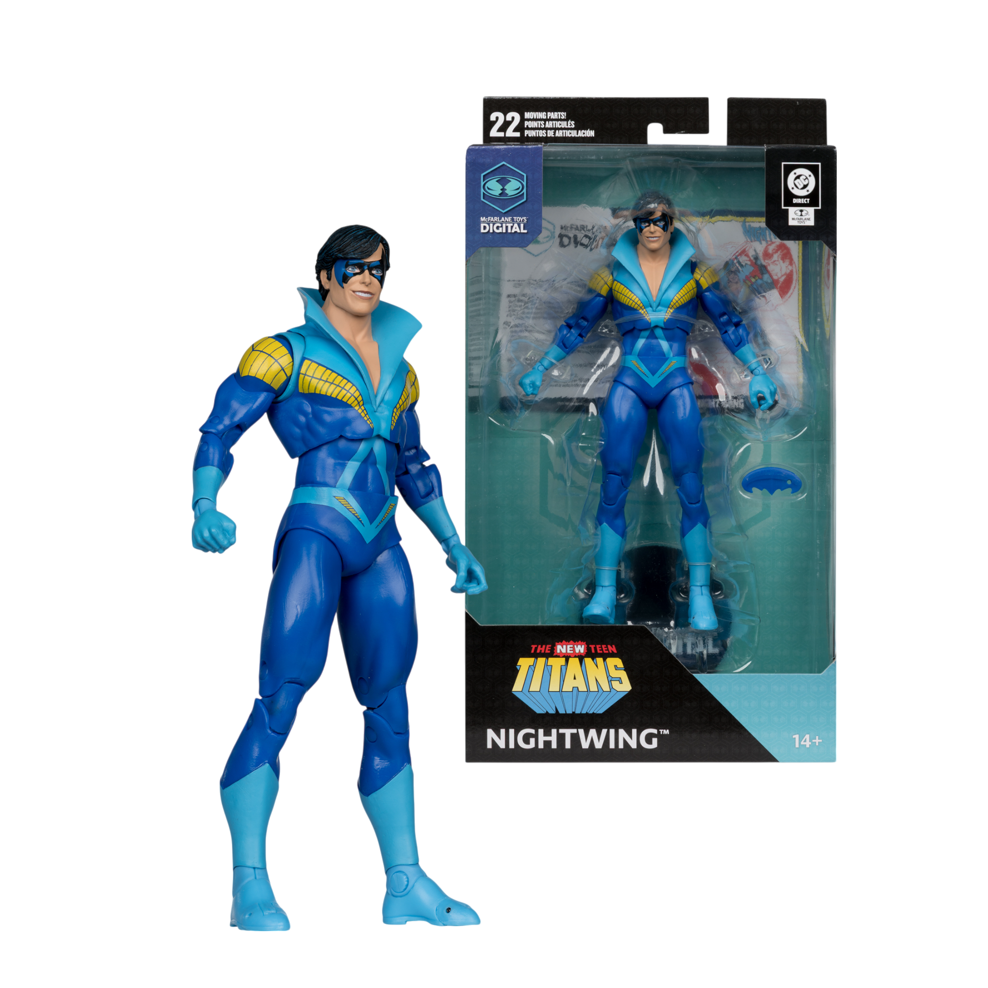 McFarlane Digital - DC Direct : Nightwing (Silver Age) Action Figure
