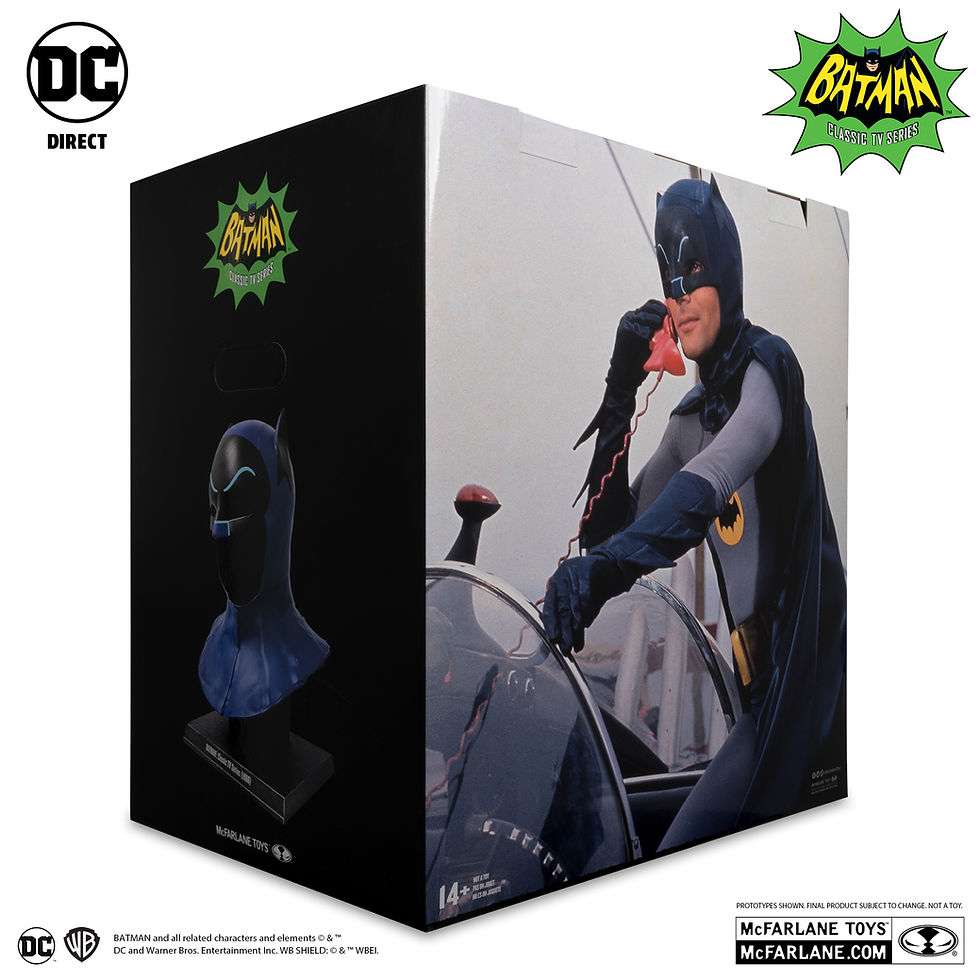 Thumbnail: McFarlane Toys - Batman Classic TV Series (1966) 1:1 Scale Cowl