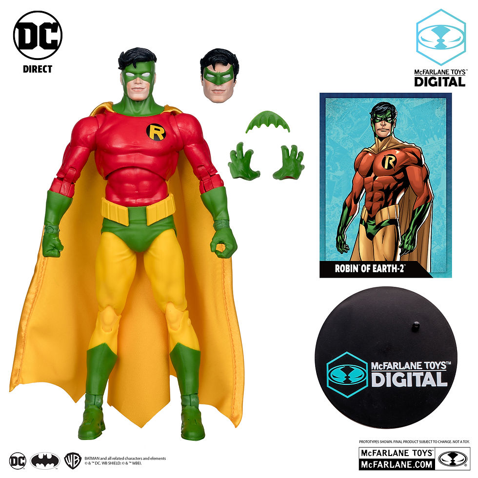 Thumbnail: McFarlane Digital - Crisis on Infinite Earths - Robin (Earth-2) Action figure
