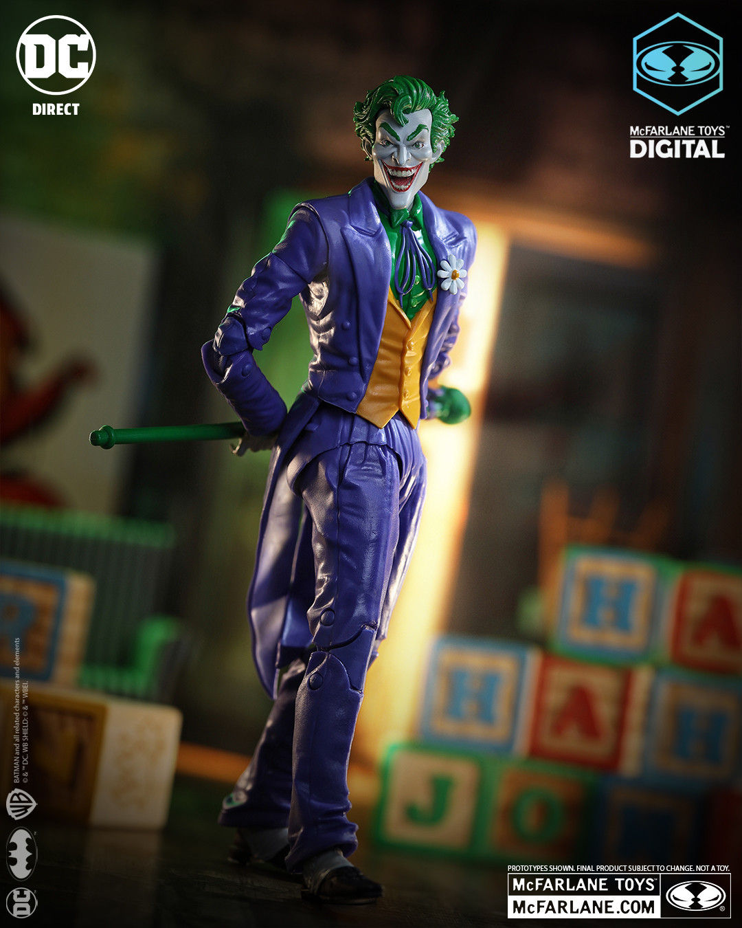 McFarlane Digital - DC: The Silver Age - The Joker Action Figure