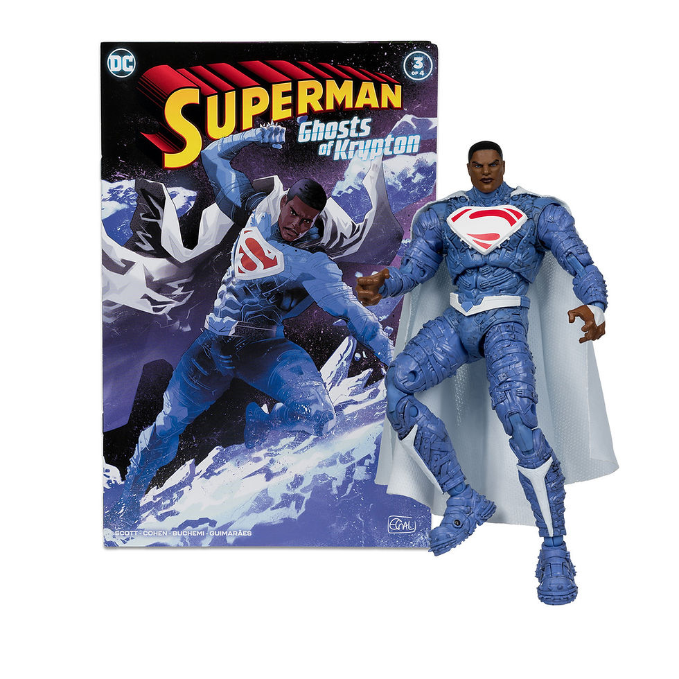 Thumbnail: DC Page Punchers: Ghosts of Krypton - Earth-2 Superman w/Comic Action Figure