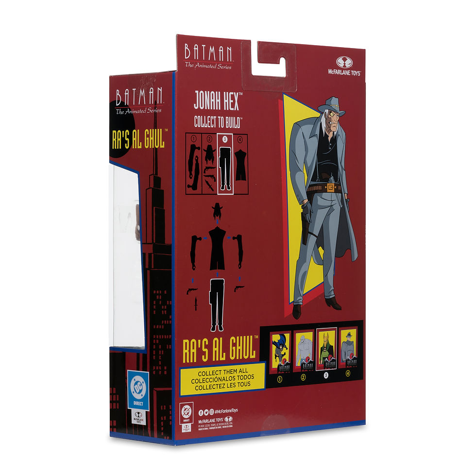 Thumbnail: DC Direct - Batman: The Animated Series - Ras Al Ghul Action Figure (Jonah Hex B