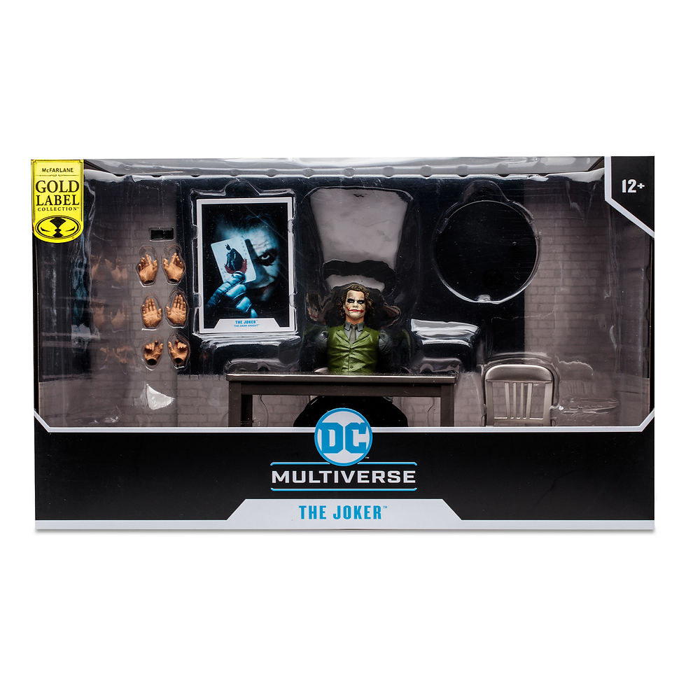 Thumbnail: DC Multiverse - The Joker Interrogation Room (The Dark Knight) Gold Labe