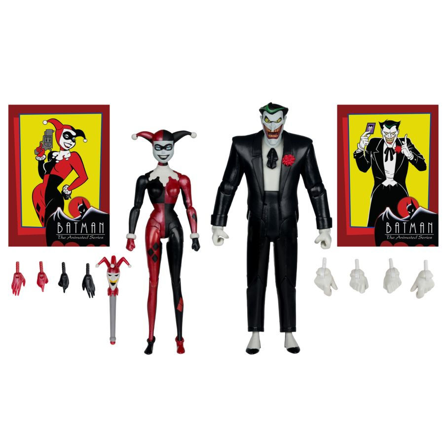 Thumbnail: DC Direct - Batman Animated (Comic) Harley Quinn & The Joker (Mad Love) Gold Lab