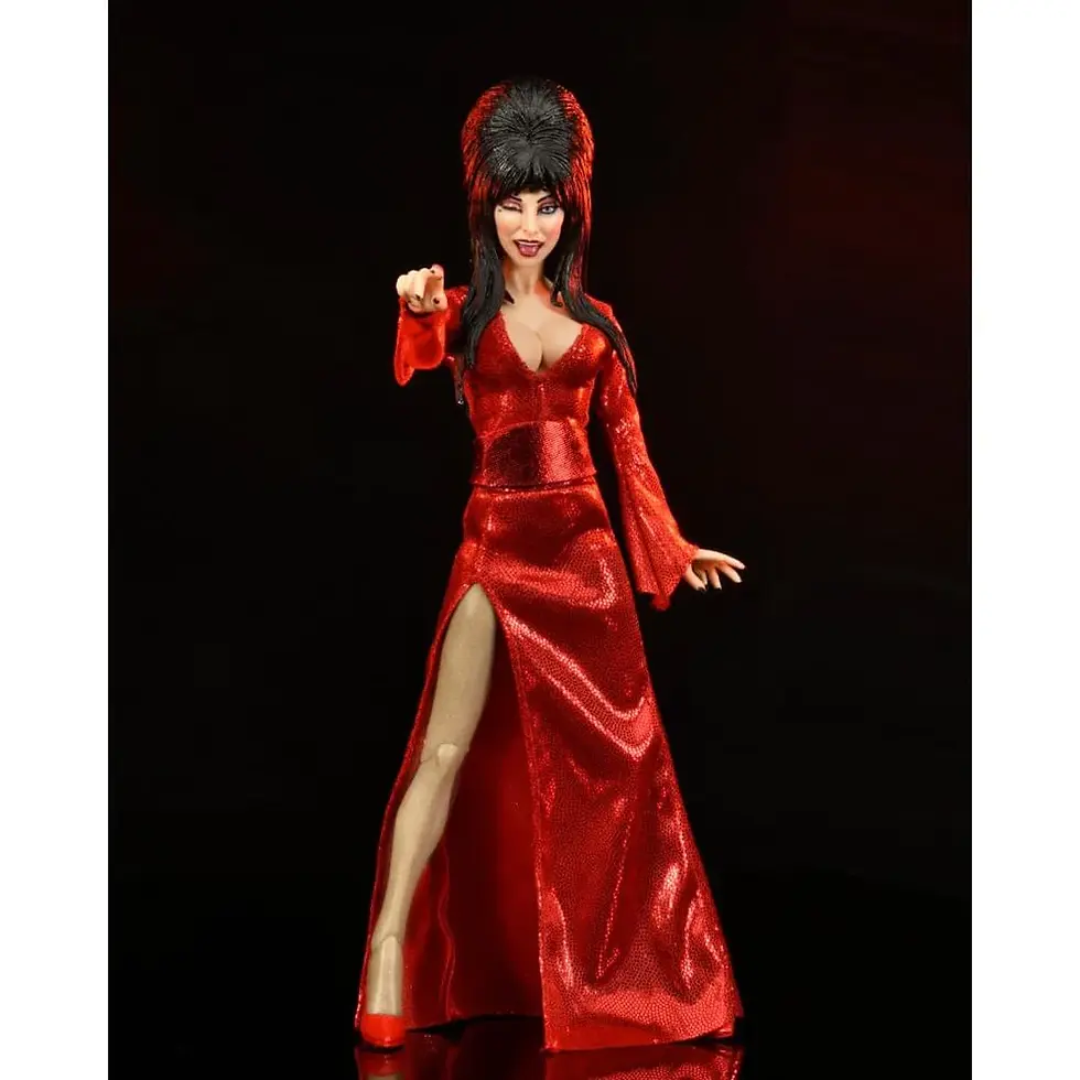 Thumbnail: Elvira - Red Fright & Boo Clothed Action Figure