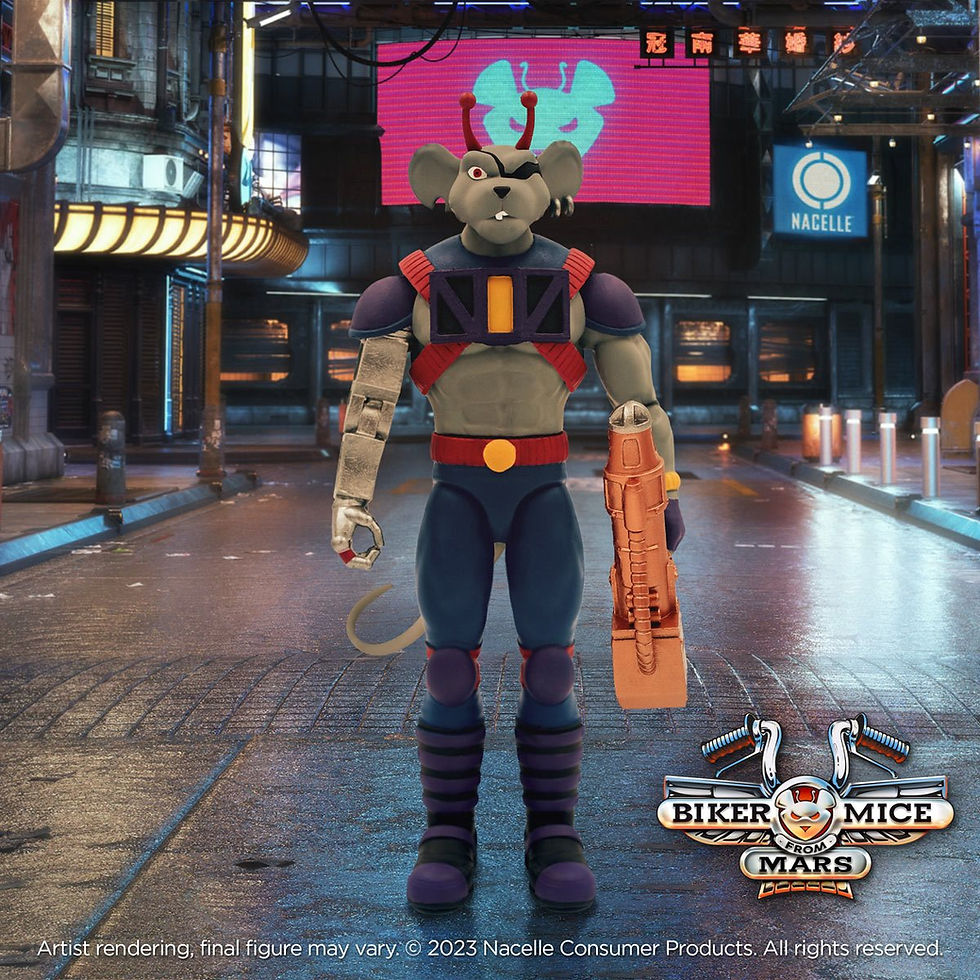 Thumbnail: Biker Mice from Mars Modo 7-Inch Scale Action Figures