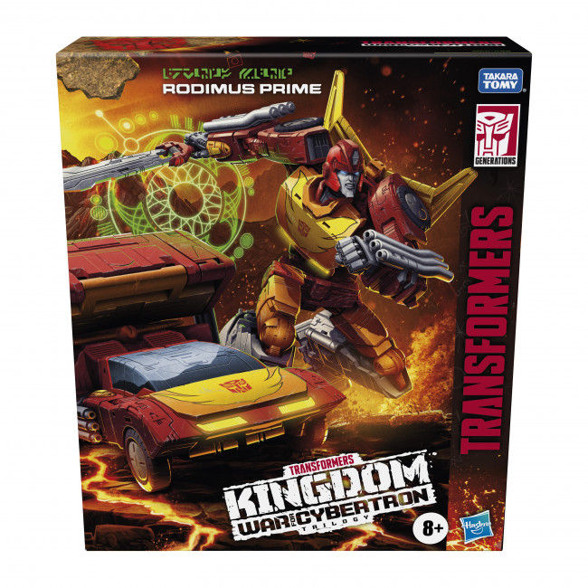 Transformers War for Cybertron Kingdom: Commander - Rodimus Prime Action Figure