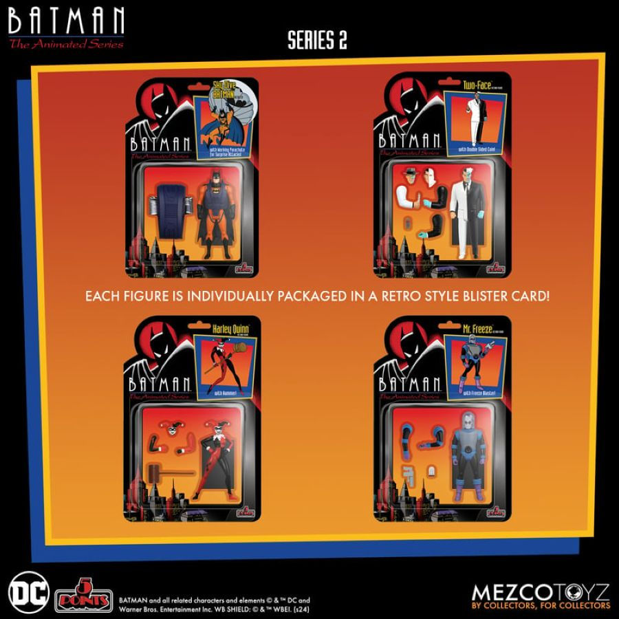 Thumbnail: Batman: Animated Series - 5 Points Figure Series 2 (SET OF 4)