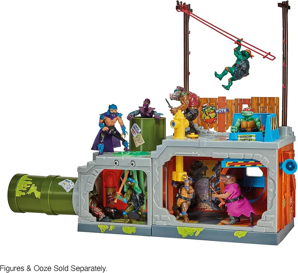 Thumbnail: TMNT Classic Sewer Pipe Playset