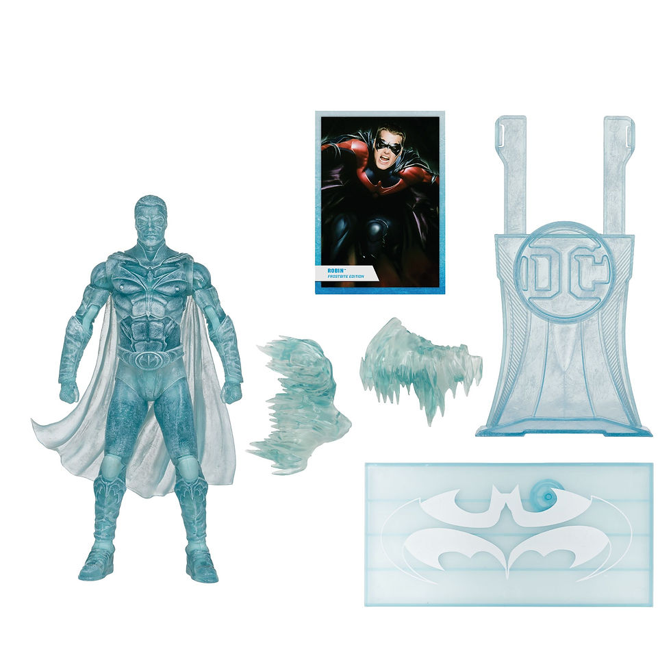 Thumbnail: DC Multiverse - Batman & Robin -  Robin (Frostbite) Gold Label Action Figure