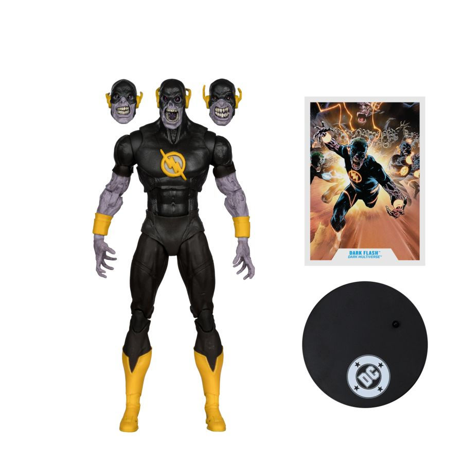 Thumbnail: DC Multiverse - Dark Flash (Dark Multiverse) Action Figure (Chase)