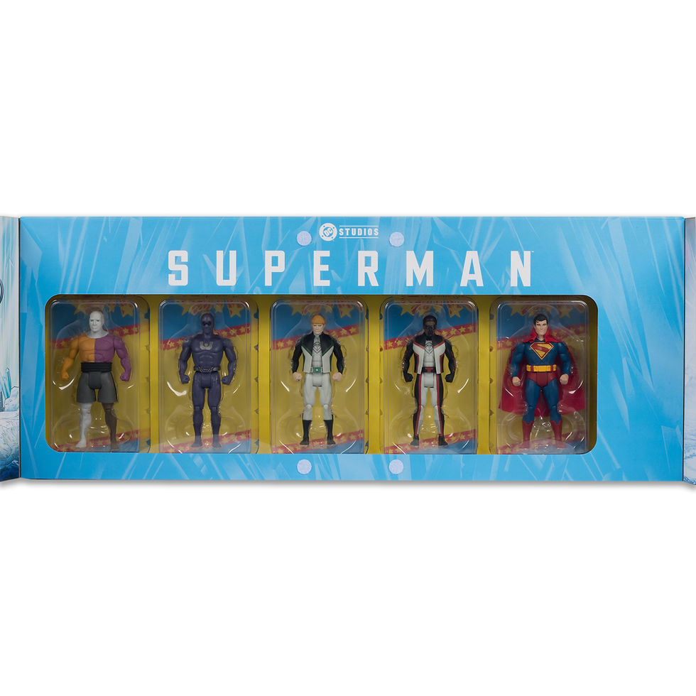 Thumbnail: Super Powers - Superman (2025) - Gold Label Super Powers Action Figure Set 5PK