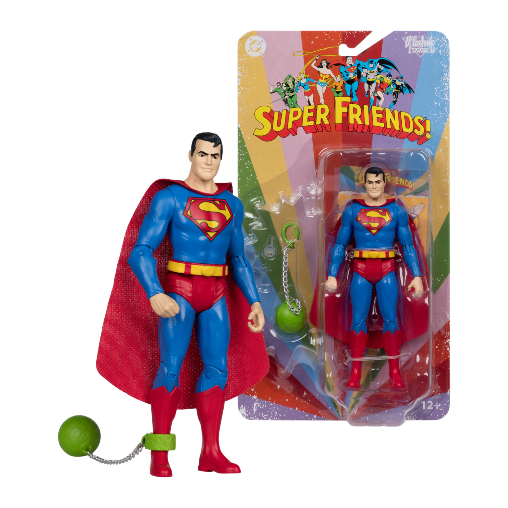 DC Comics - Super Friends - Superman Retro 6" Action Figure