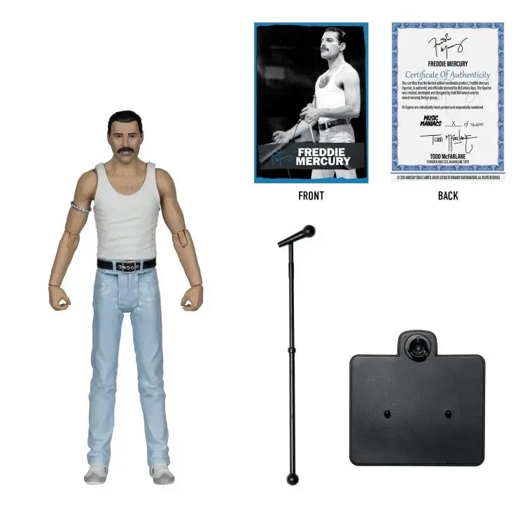 Thumbnail: Music Maniacs - Freddie Mercury Limited Edition Action Figure