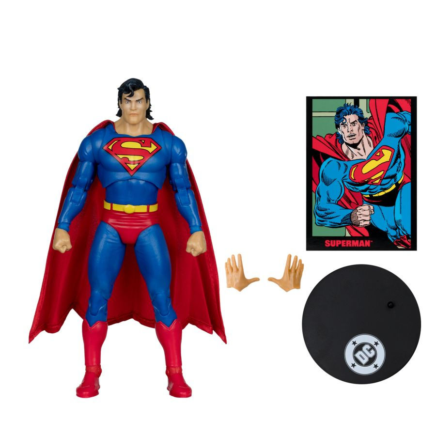 Thumbnail: DC Direct Page Punchers - Superman (Zero Hour) Action Figure With Comic