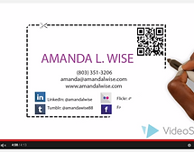 Intro Video for Amanda L Wise