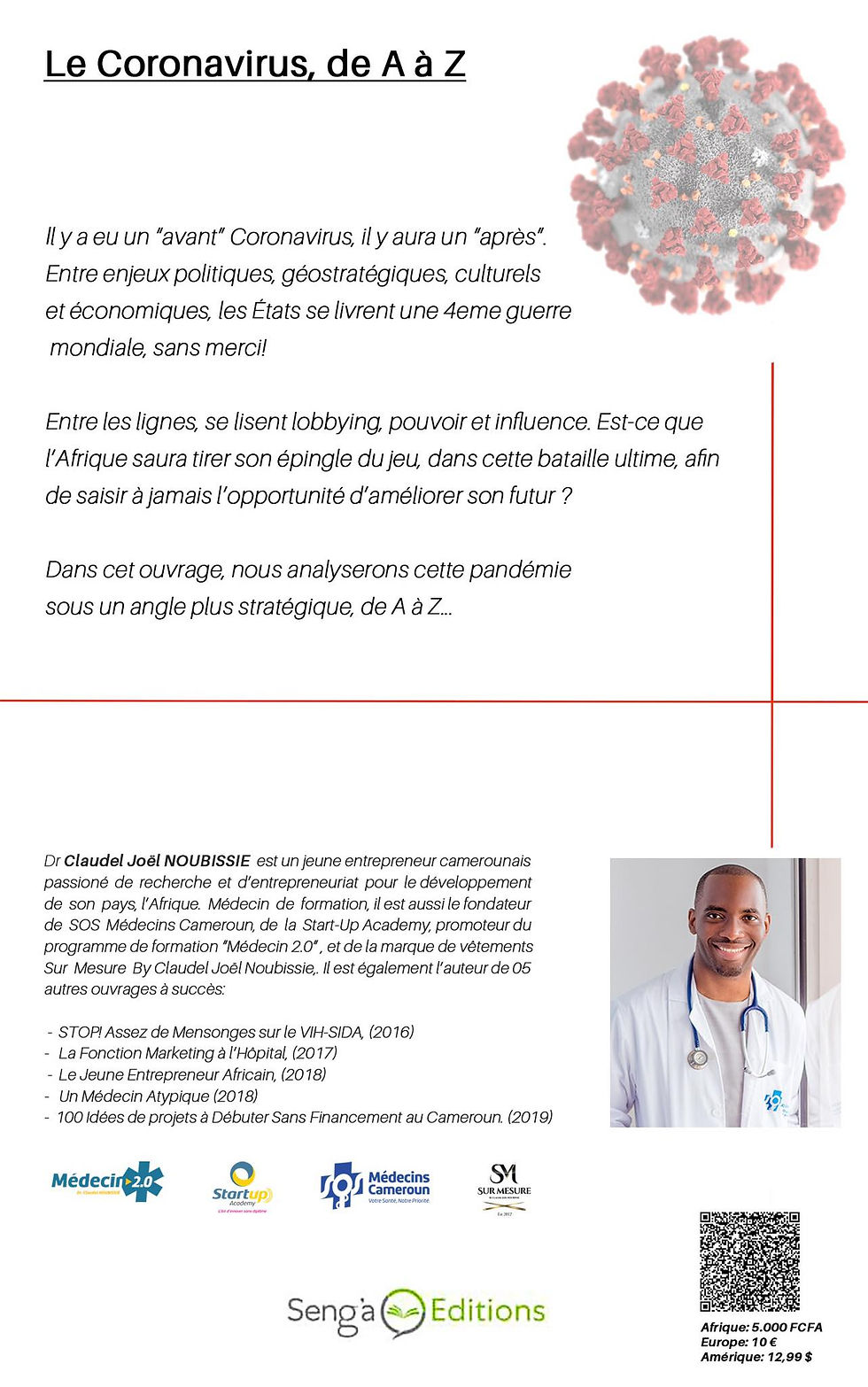 Miniature : Claudel Noubissie : Le coronavirus de A à Z