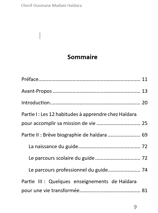 Thumbnail: CHERIF OUSMANE MADANI  HAÏDARA - Mamoudou KANAMBAYE