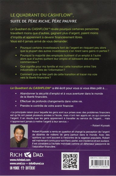 Miniature : Le Cadran du cashflow-Robert T Kiyosaki