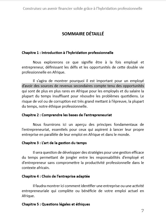 Thumbnail: Quand le salaire ne suffit plus - DJONFABE Dieudonné