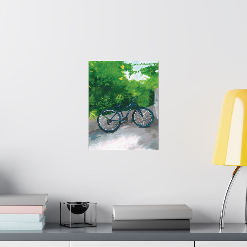 Thumbnail: 'Grandma's House' Art Print by Sasha The Artist (2 Sizes)