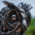 Thumbnail: Owl scrap metal sculpture