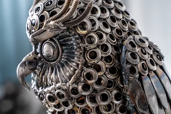 Standing Owl Scrap Metal Artwork Best match ending newest most bids. standing owl scrap metal artwork