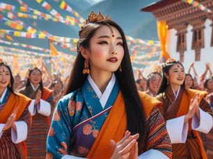 Captivating Buddhist Art of Himalayan Nation Bhutan