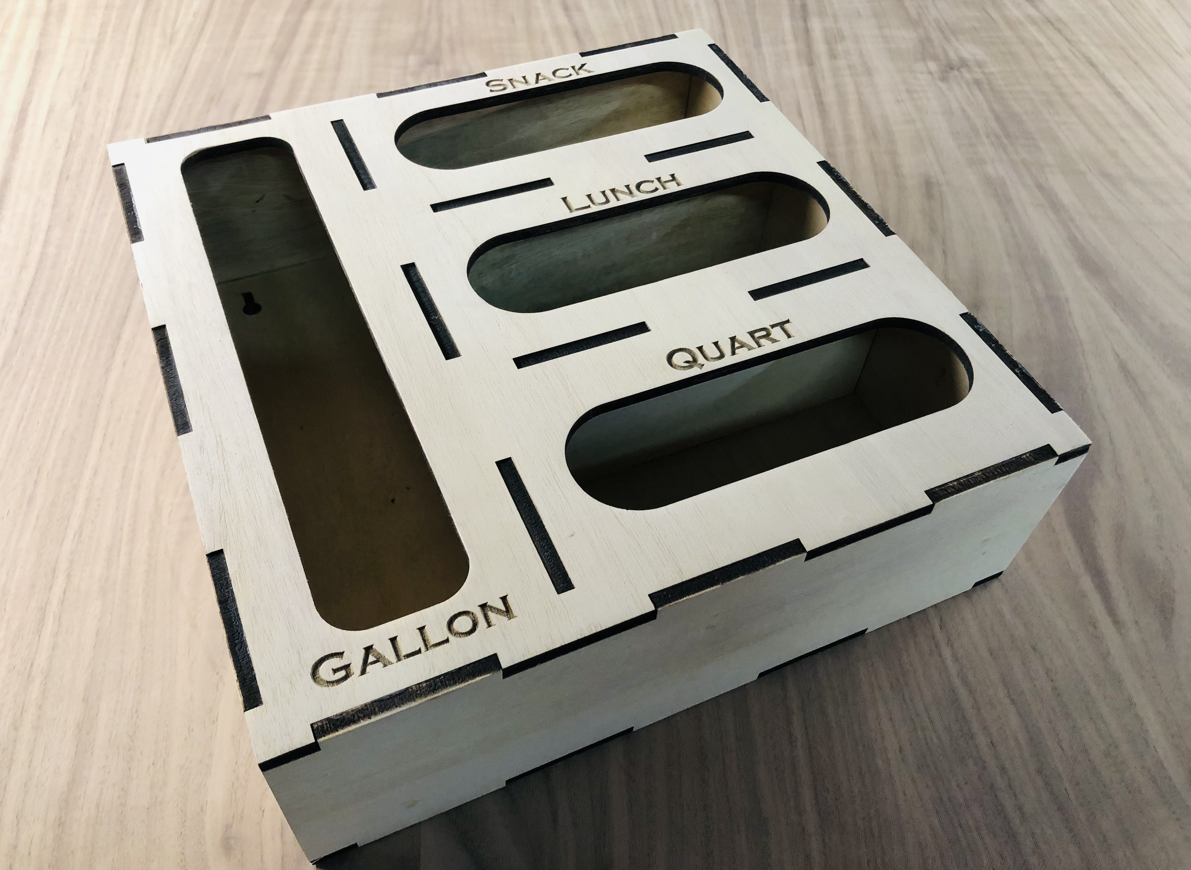 Food Storage Bag Holder