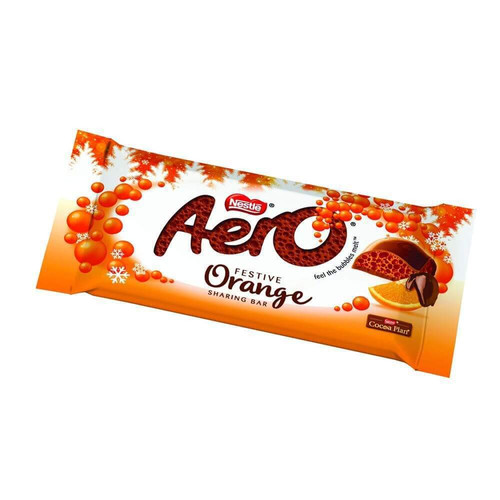 Aero Festive Orange Block 90g Brit Grub