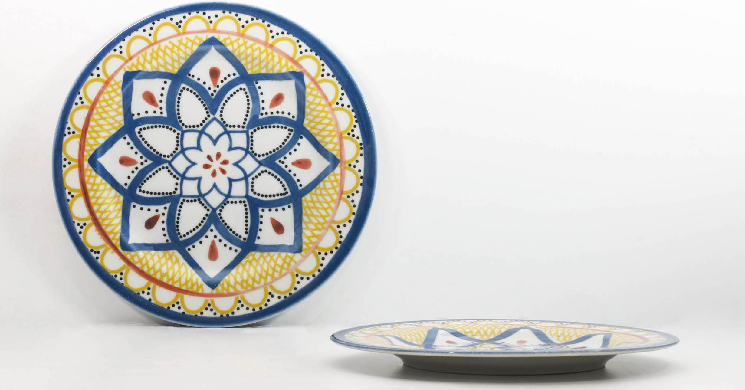 Set 18 Pieces Plates - Ravello